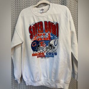 Colts Bears Super Bowl CrewNeck